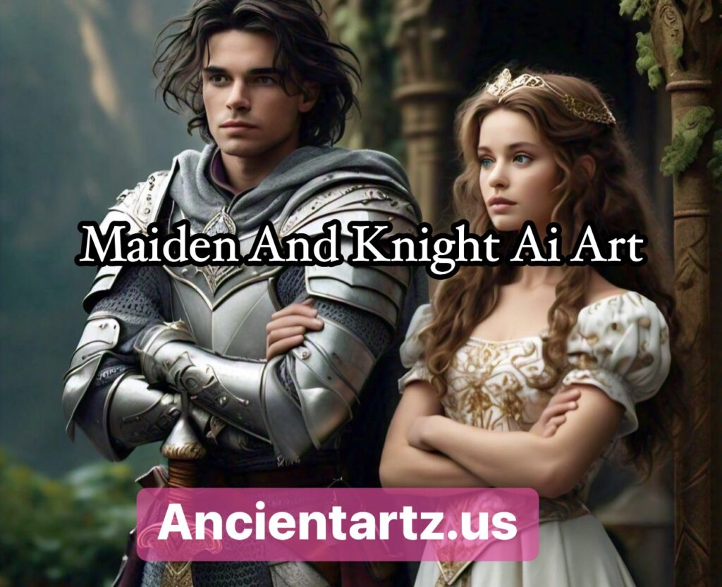 maiden and knight ai art