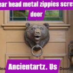 bear-head-metal-zippies-screw-door