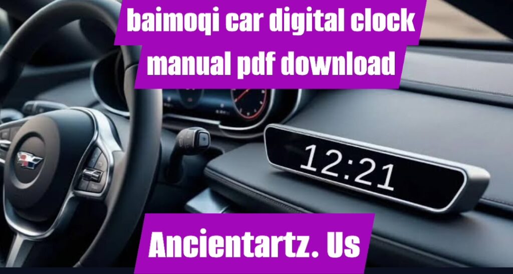 baimoqi-car-digital-clock-manual-pdf-download