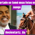 hurtado se tomó unas fotos en sunga