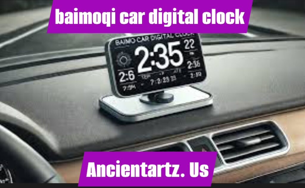 baimoqi car digital clock