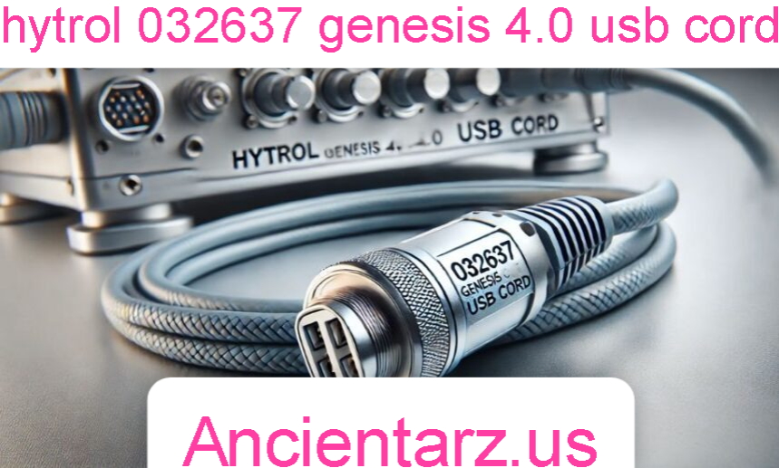 hytrol 032637 genesis 4.0 usb cord