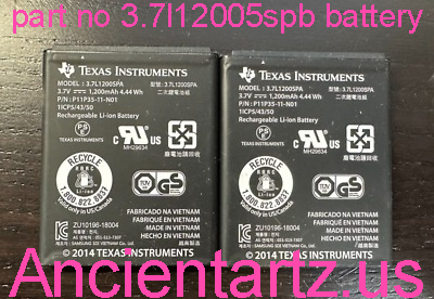 part no 3.7l12005spb battery