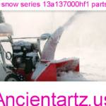 950 snow series 13a137000hf1 parts list